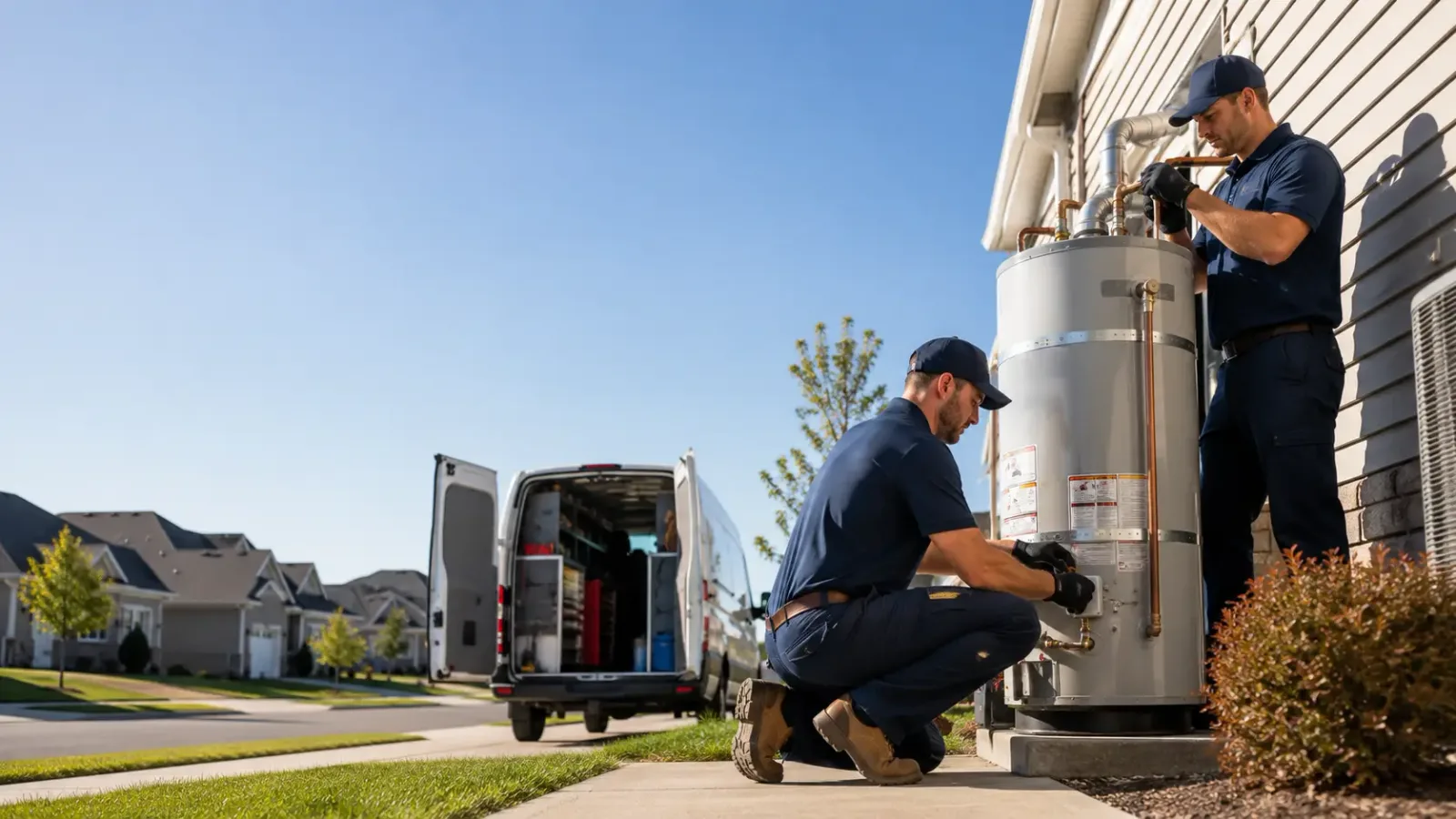 Water Heater Installation in Mentcle, PA
